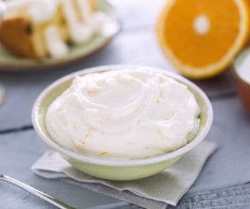 Crema de mascarpone sin huevos