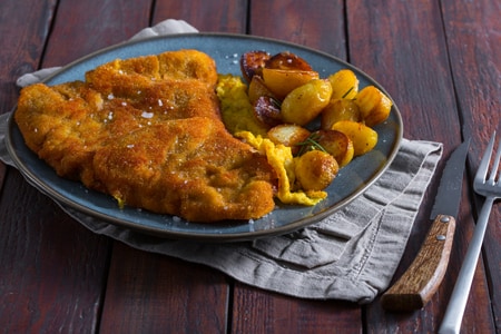 Bistec empanado