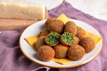 Albóndigas de espinacas