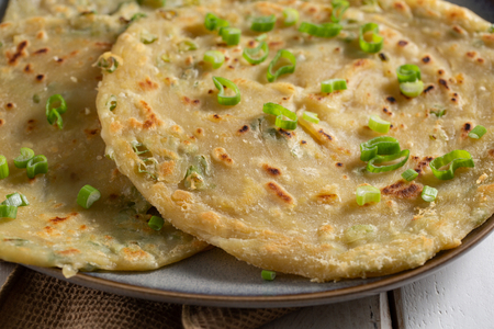 Pancakes chinos (cong you bing)