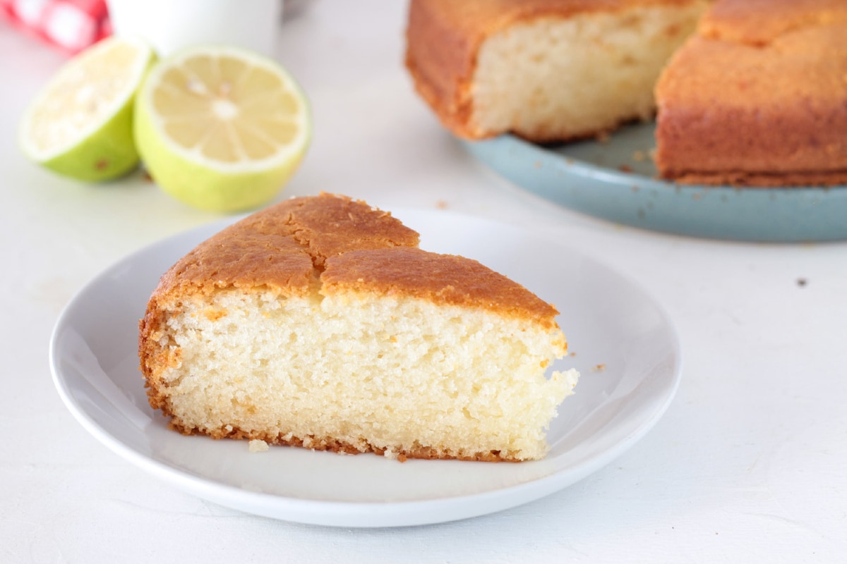Tarta de yogur sin huevos