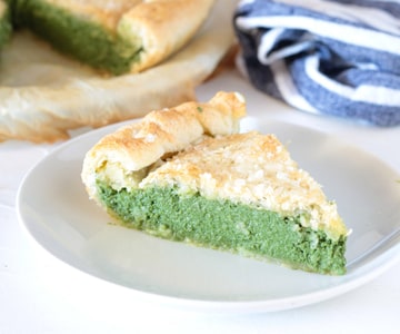Tarta salada de ricotta y espinacas