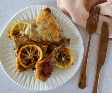 Pollo a la sartén