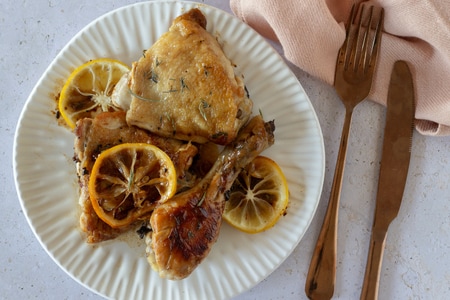 Pollo a la sartén