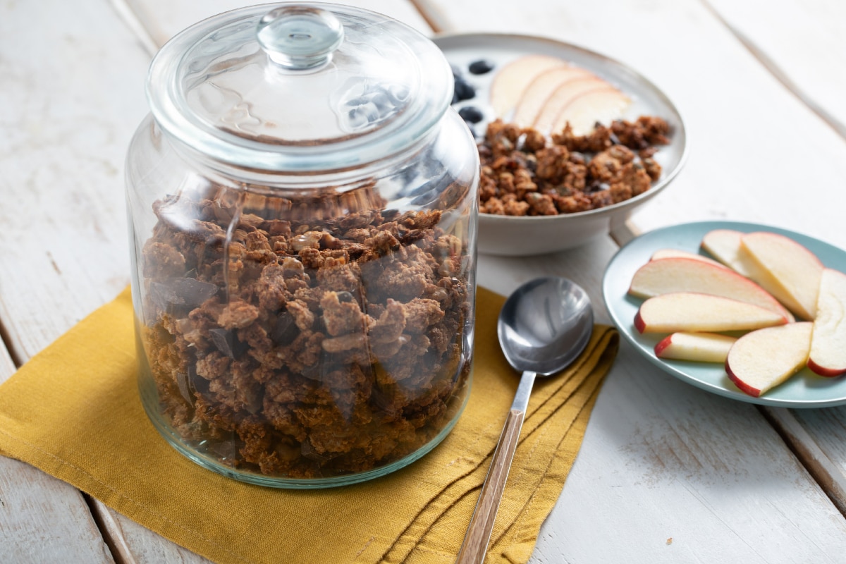 Granola sin azúcar