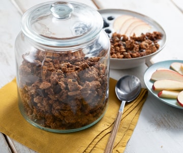 Granola sin azúcar