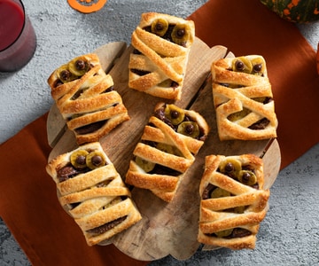 Momias de Nutella y plátano