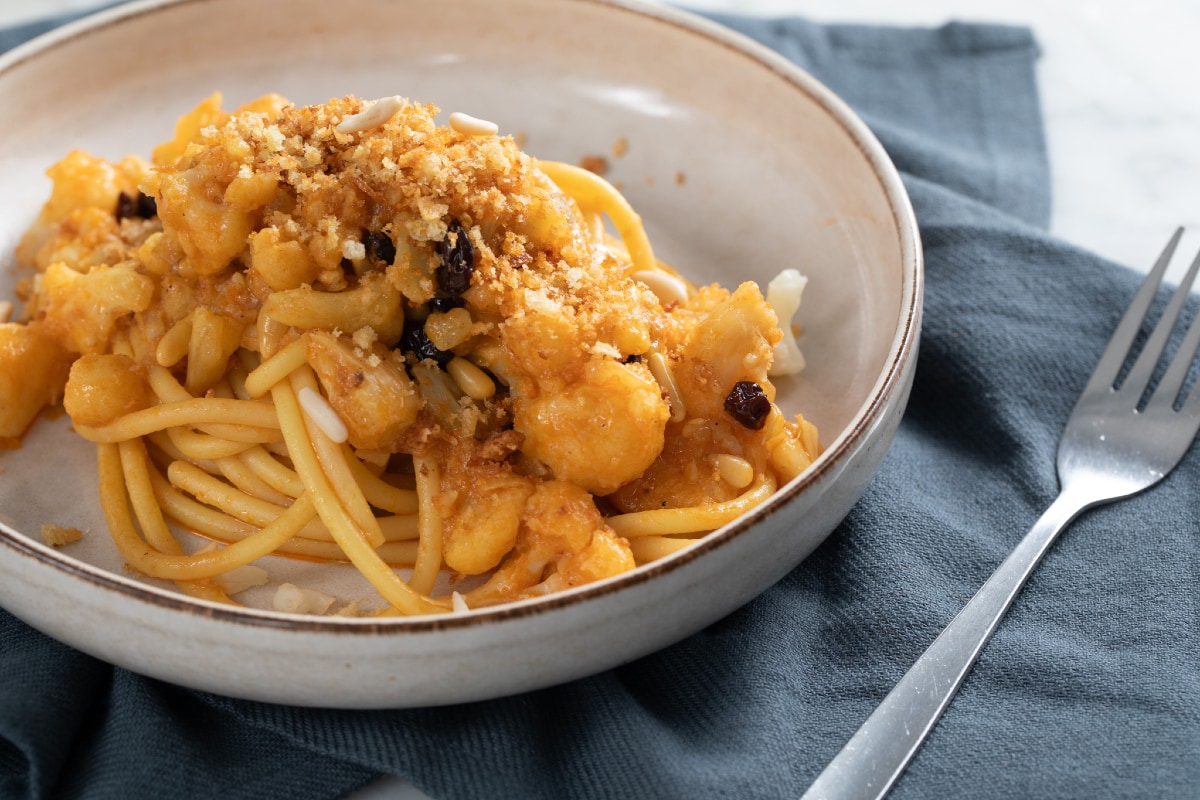 Pasta con brócoli arriminati
