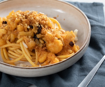 Pasta con brócoli arriminati