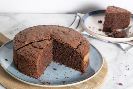 Tarta esponjosa de chocolate