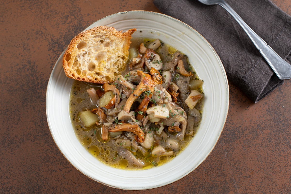 Sopa de setas