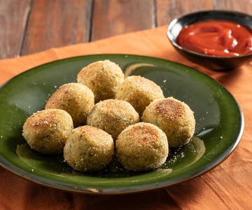 Albóndigas de pan en sartén