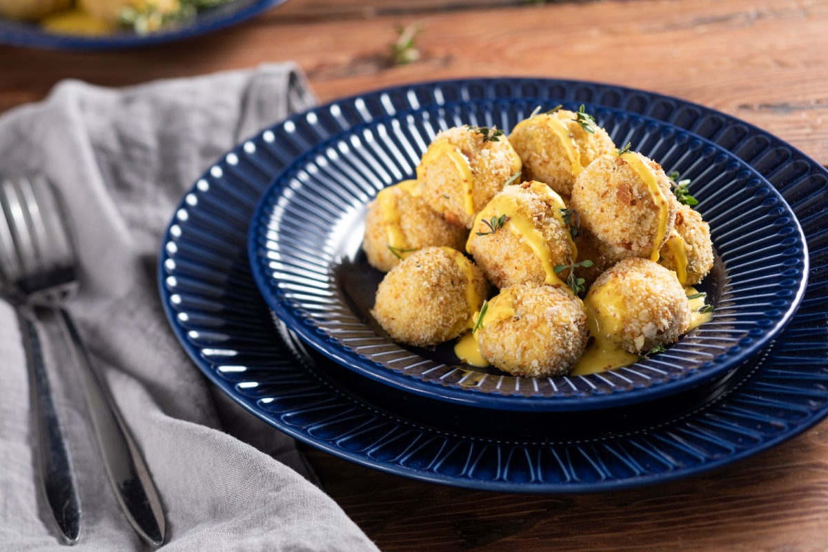 Albóndigas de ricotta al horno