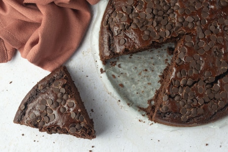 Tarta de chocolate rápida