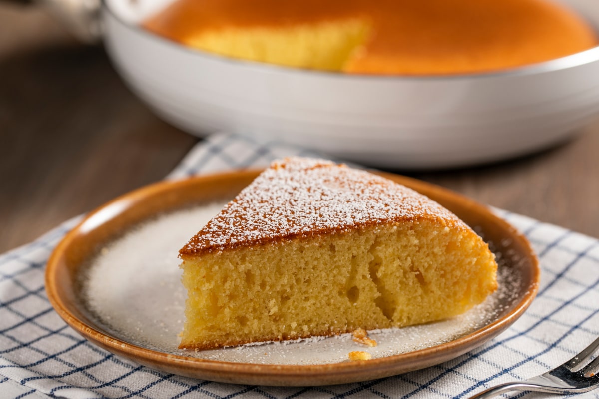 Tarta en sartén