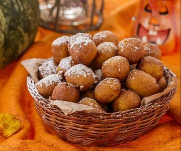 Buñuelos dulces de calabaza