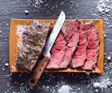 Roast beef en costra de sal