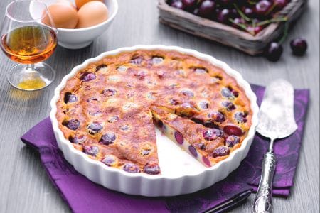 Clafoutis de cerezas