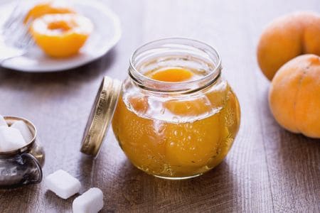 Melocotones en almíbar