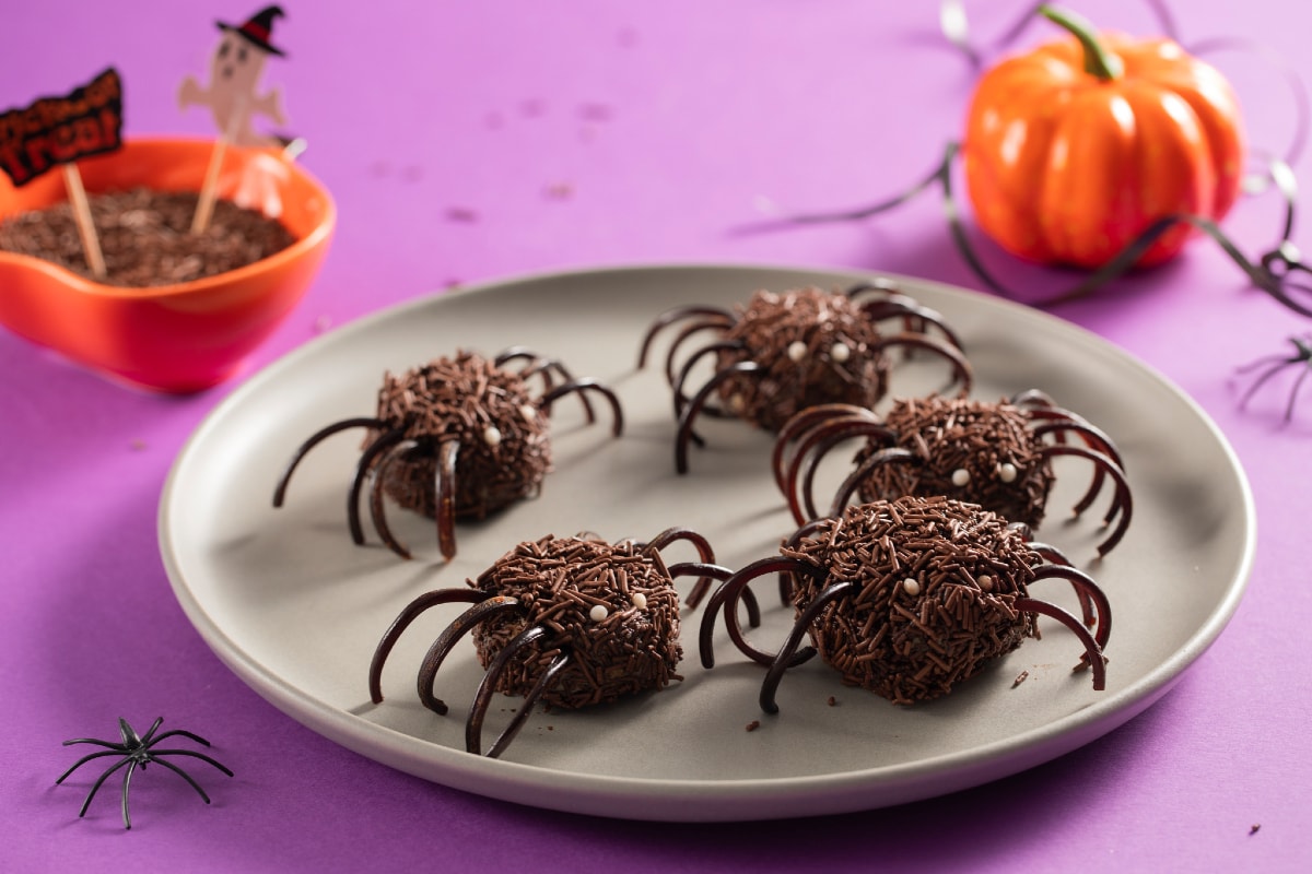 Arañitas de Halloween