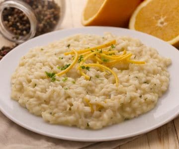 Risotto de naranja