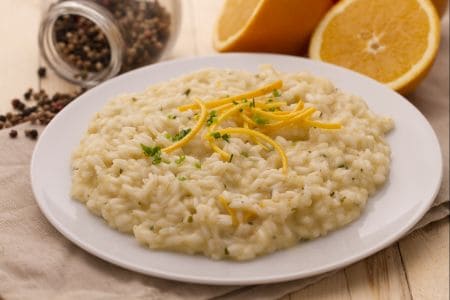 Risotto de naranja