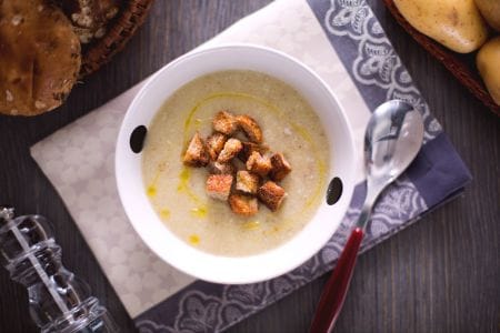Crema de setas porcini