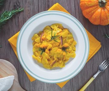 Pasta con calabaza