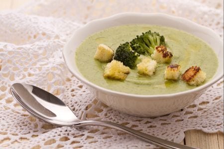 Crema de brócoli