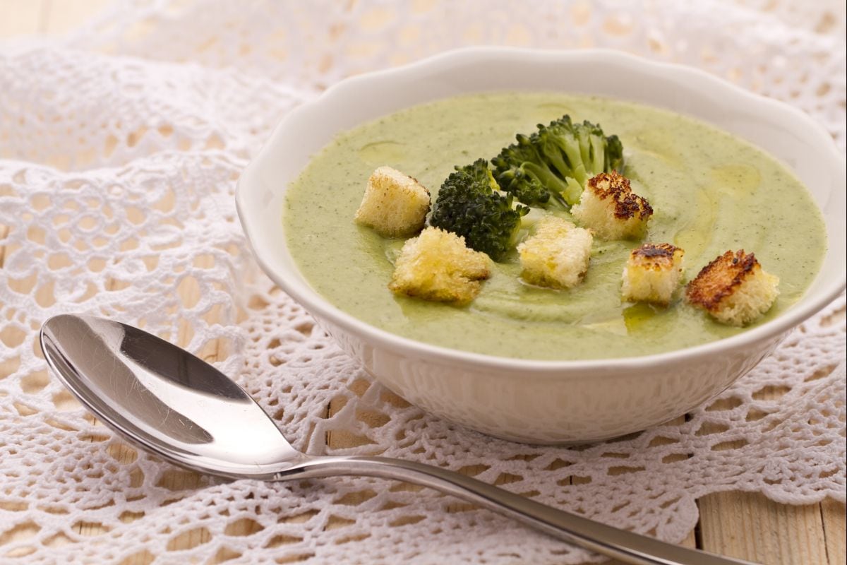 Crema de brócoli