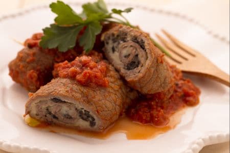 Rollitos a la pizzaiola
