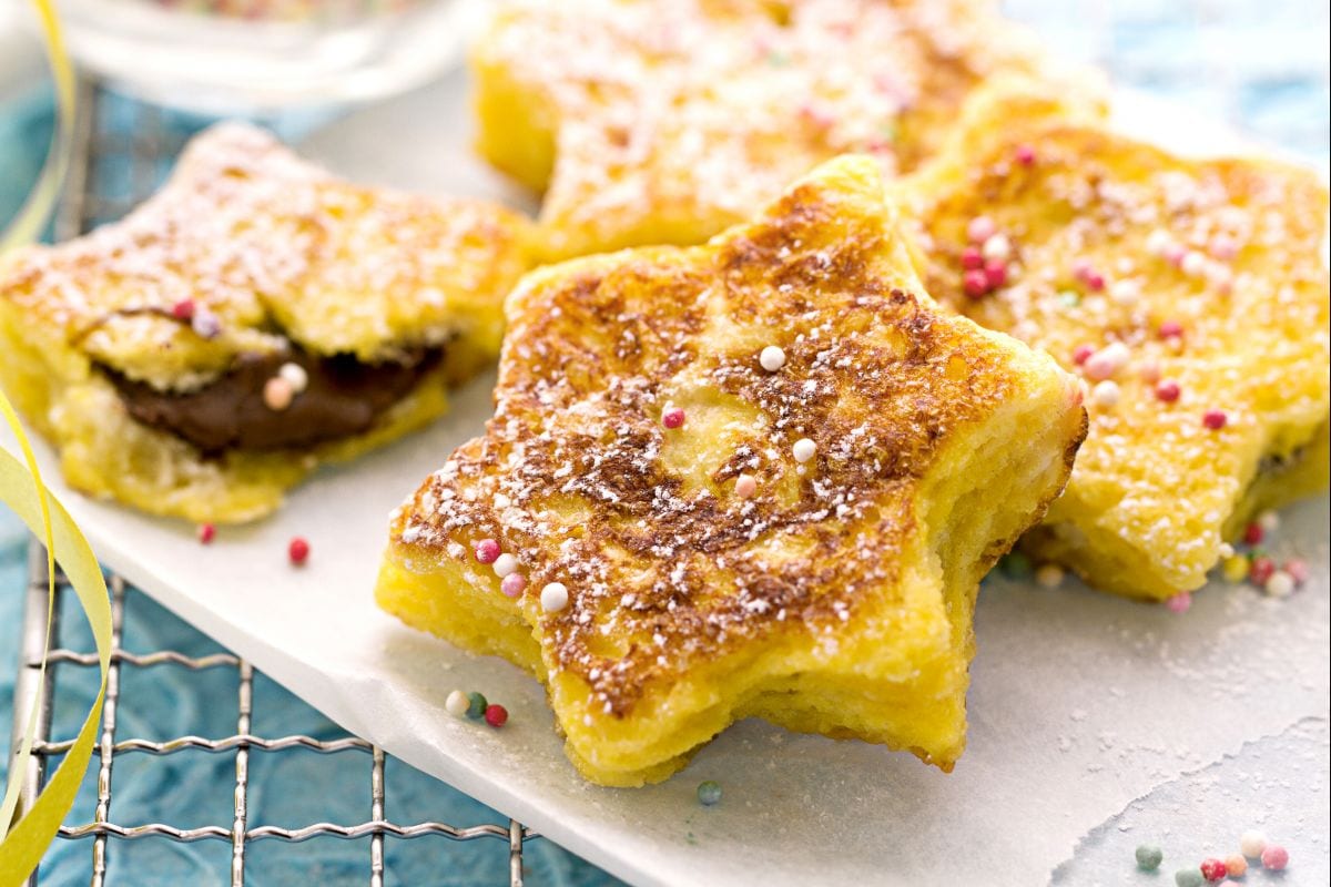 Estrellitas con Nutella