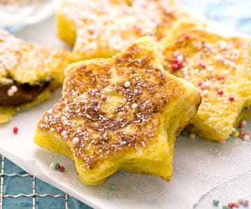 Estrellitas con Nutella