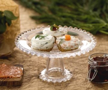 Cheesecake saladas con hierbas