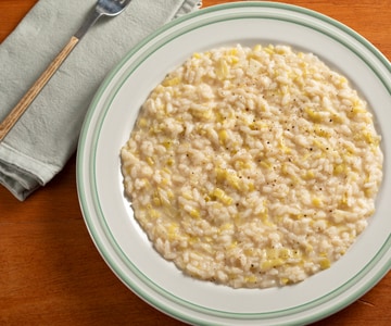 Risotto de puerros