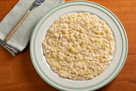 Risotto de puerros