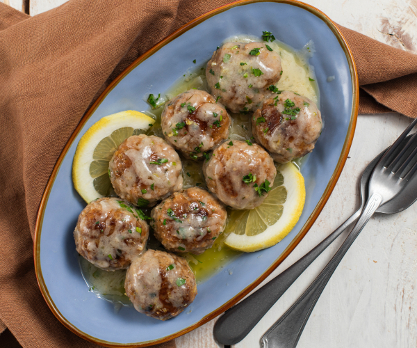 Albóndigas al limón