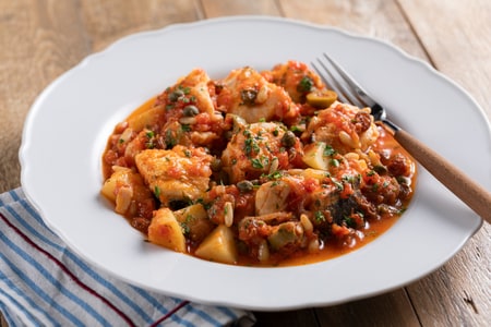 Bacalao a la ghiotta