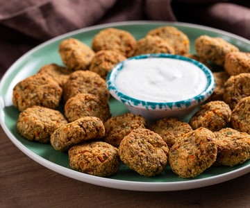Albóndigas de lentejas y quinoa