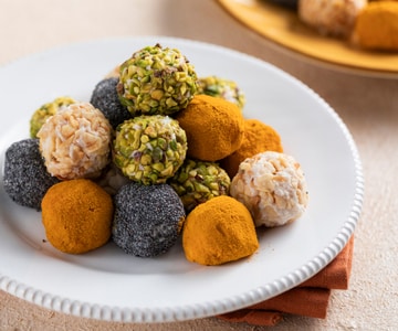 Trufas saladas Arlecchino