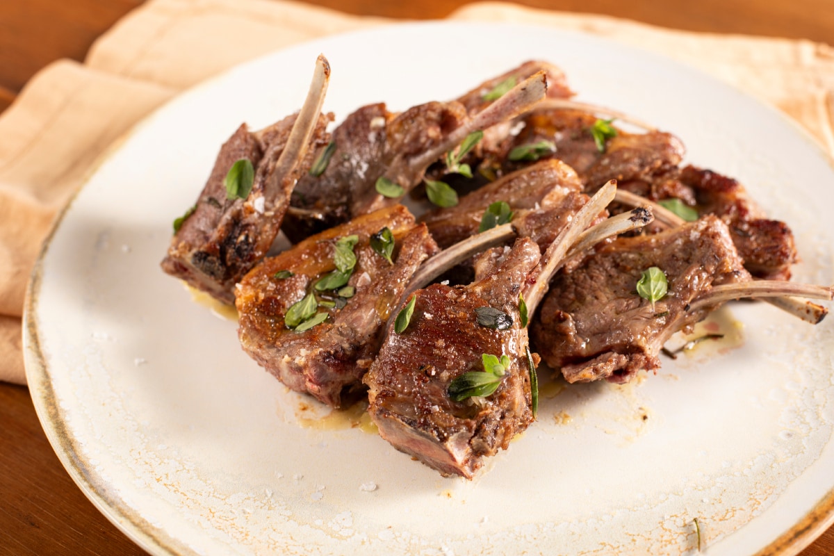 Chuletas de cordero a la sartén