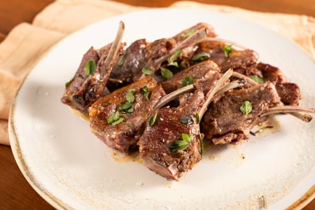 Chuletas de cordero a la sartén