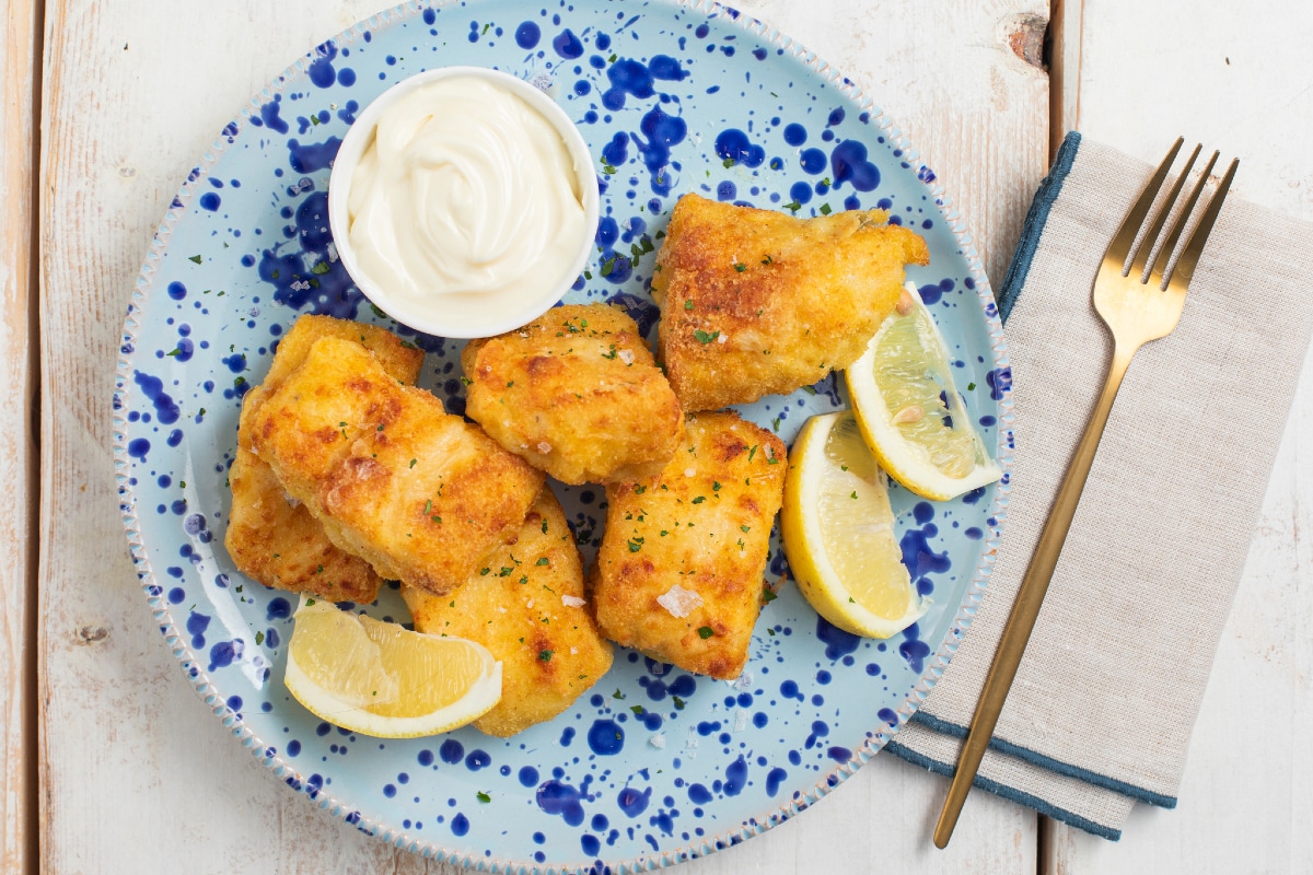 Bacalao en freidora de aire