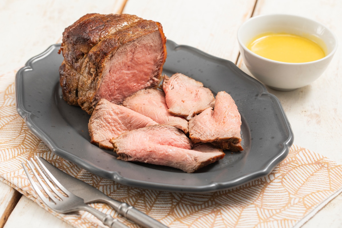 Roast beef en freidora de aire