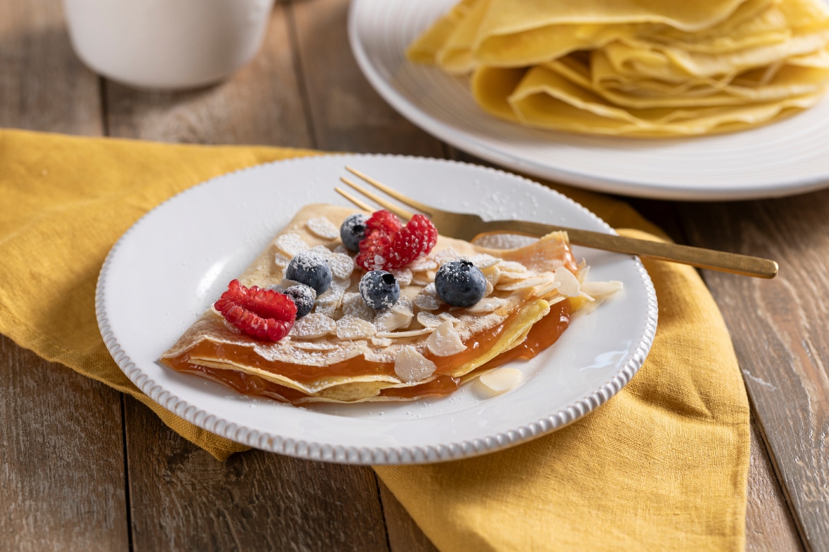 Crepe sin lactosa