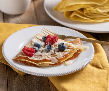 Crepe sin lactosa