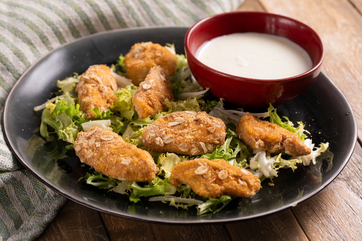 Pollo crujiente al horno