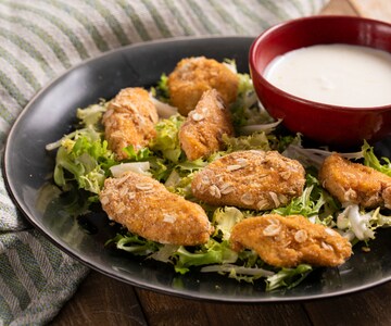 Pollo crujiente al horno