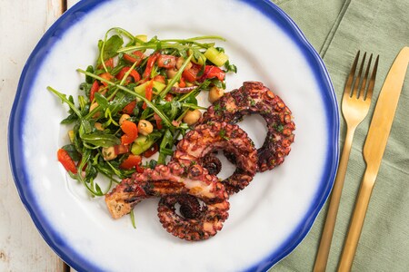 Pulpo a la parrilla