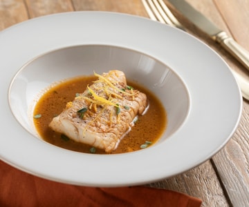 Bacalao a los cítricos